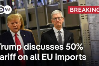 Traders react to rising stock prices after Trump delays EU tariffs.