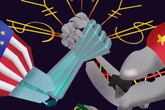 Protesters and security at tech conferences amid AI arms race and Israeli government contract protests