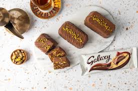 Galaxy Pistachio Kunafa chocolate box on display at a UAE retailer