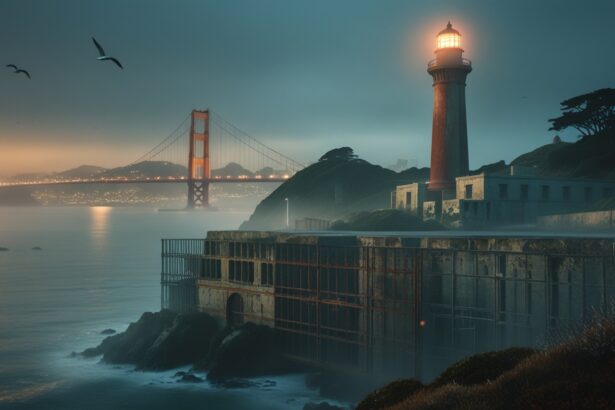 Alcatraz prison island