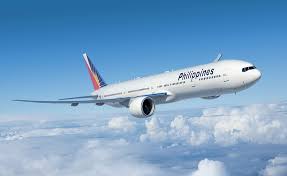 Philippine Airlines aircraft ready for takeoff on Manila to Doha route