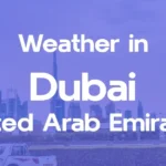 Early morning fog covering UAE highways with partly cloudy skies in the background.