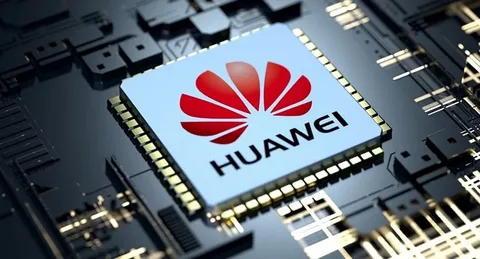 Huawei advanced chip production line