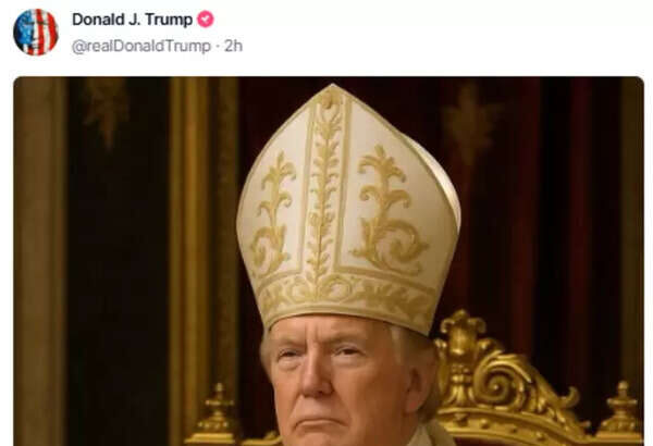Pope Trump AI Image